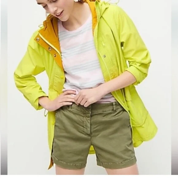 J. Crew Olive Chino Shorts 4 - Picture 2 of 8